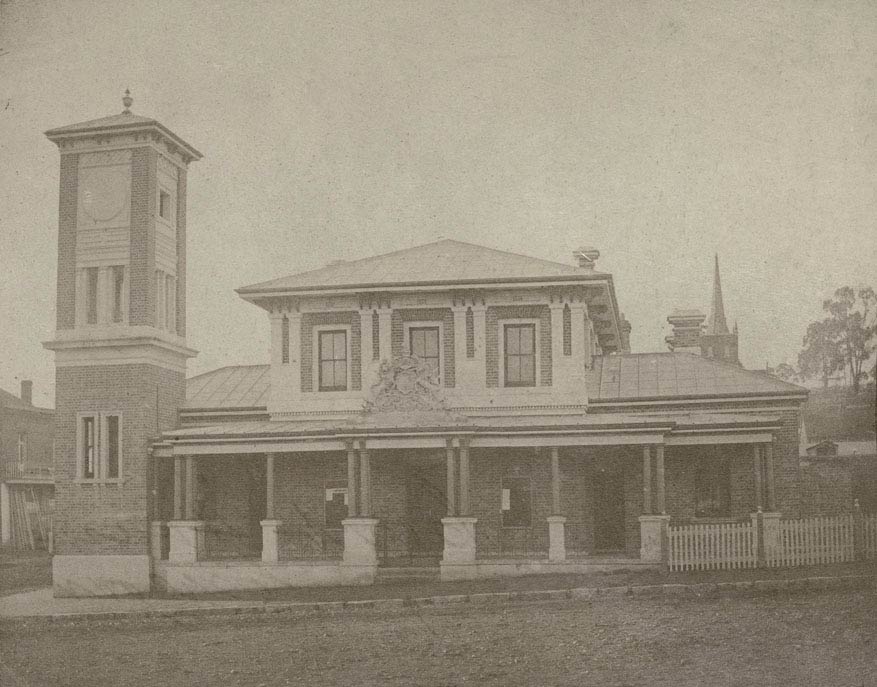 Carcoar courthouse, opened 1882. Photo ID: SRNSW 4346_a020_a020000314.jpg