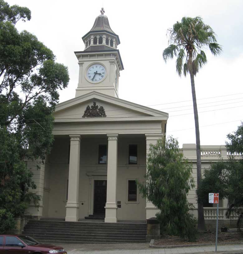 Wollongong courthouse. Photo: Peter de Waal