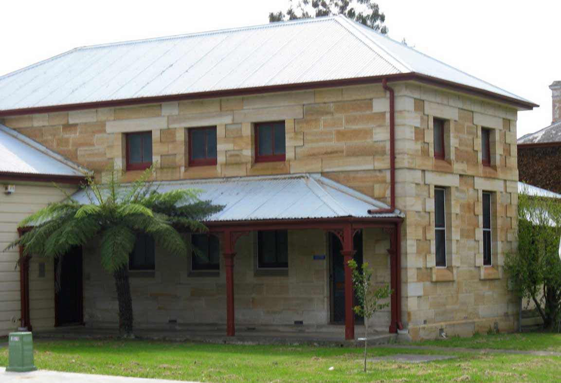 Mittagong courthouse, opened 28 Jun 1886. Photo: Peter de Waal