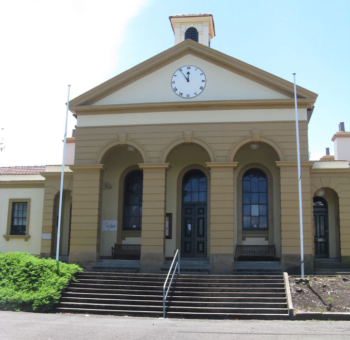 East Maitland courthouse, opened 18 Dec 1896. Photo: Peter de Waal East Maitland courthouse, opened 18 Dec 1896. Photo: Peter de Waal