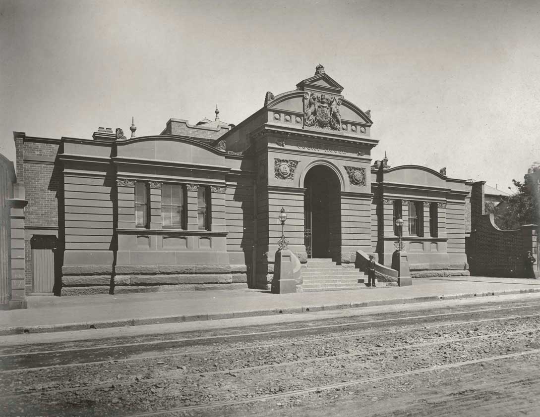 Redfern courthouse, opened 1 Mar 1898. Photo ID: SRNSW 4346_a020_ a020000011.jpg