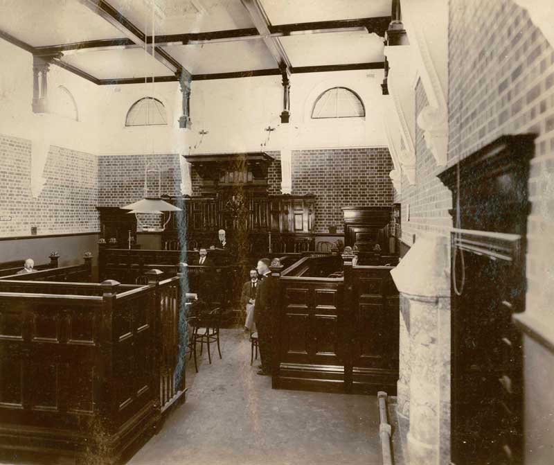 Bourke courthouse interior, n.d. Photo ID: SRNSW 4346_ a020_a020000059.jpg