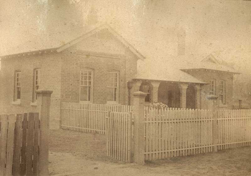 Cootamundra old courthouse, built 1879, photo 26 Oct 1936. Photo ID: SRNSW 4346_a020_a020000310.jpg