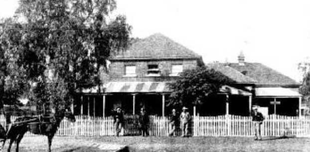 Moree courthouse, built 1903. Source: The Sydney Mailand NSW Advertiser, Sat 15 Aug 1896, p.342. Reproduction: Peter de Waal
