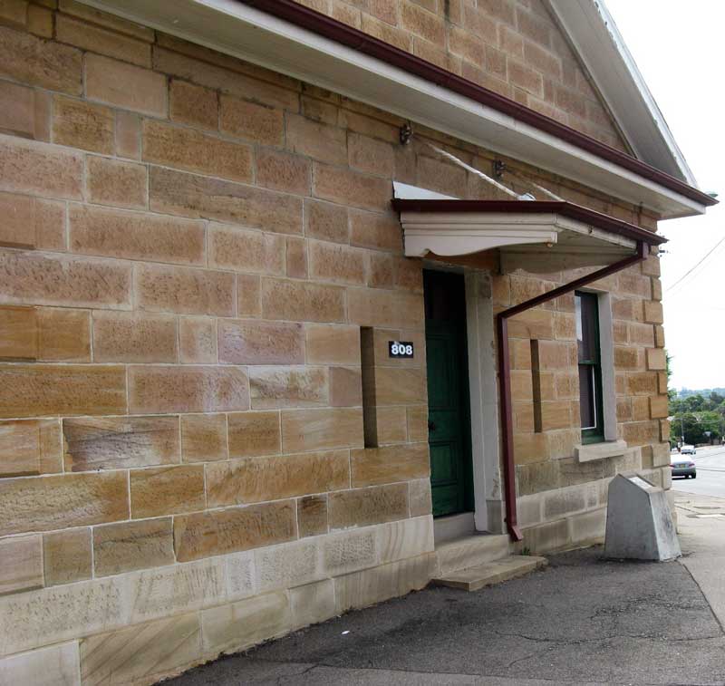 Ryde police station and lockup, c. 1837. Photo: Peter Bonsall-Boone
