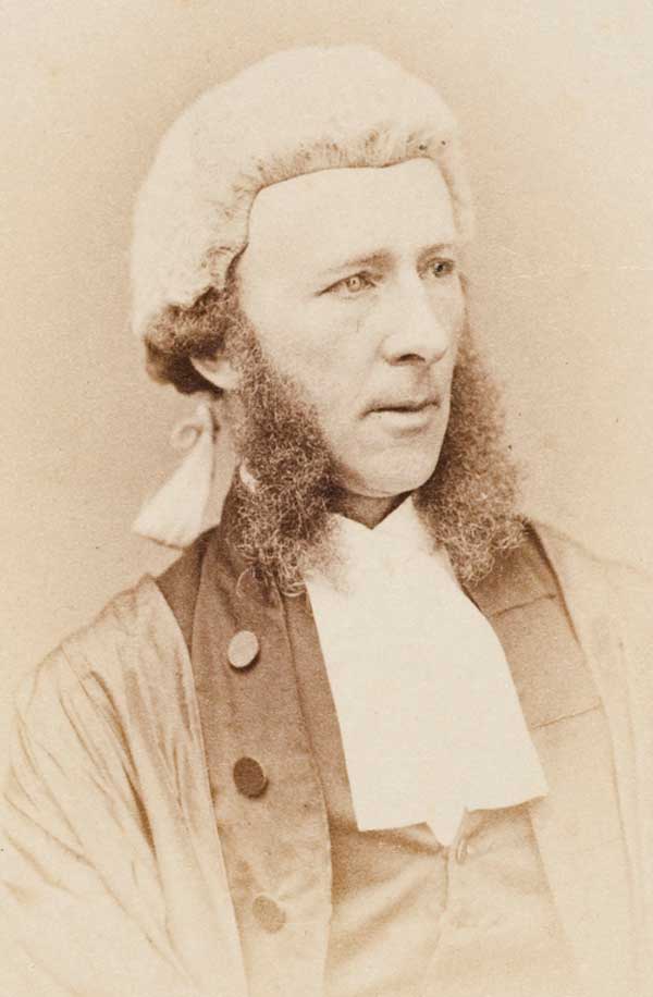 Judge Alfred McFarland, between 1867-1870. Image: NSW State Library collection. Reproduction: Peter de Waal