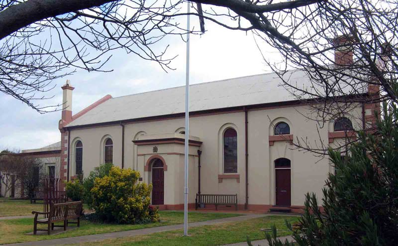 Mudgee courthouse completed 1862. Photo: Peter Bonsall-Boone