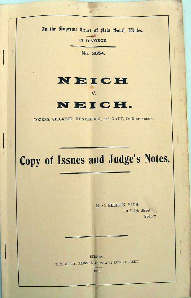 Divorce Justice Gregory Walker notes. Photo: Peter de Waal Divorce Justice Gregory Walker notes. Photo: Peter de Waal