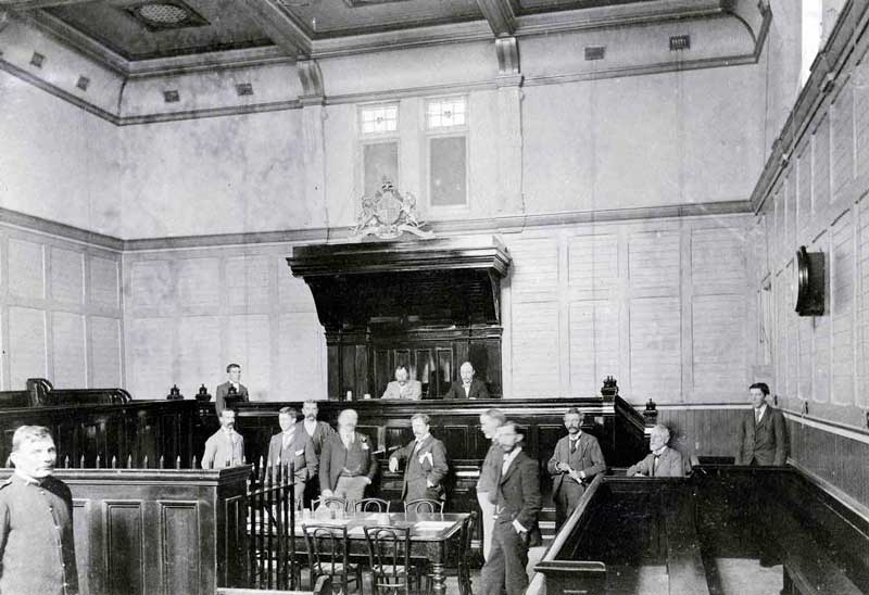 Hay courthouse interior, n.d. Photo ID: SRNSW 4346_a020_ a020000315.jpg Hay courthouse interior, n.d. Photo ID: SRNSW 4346_a020_ a020000315.jpg