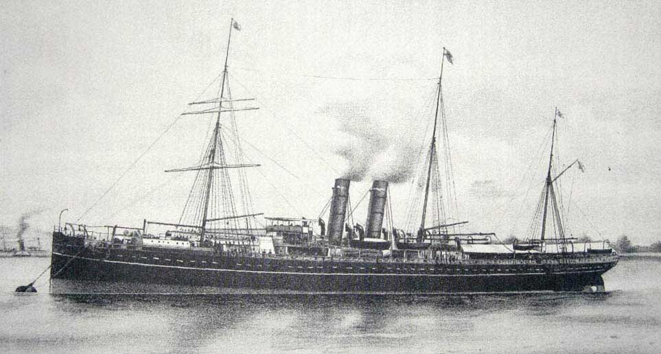 RMS Massilia. Source: Transcultural Studies, No. 1 (2012). Repro- duction: Peter de Waal