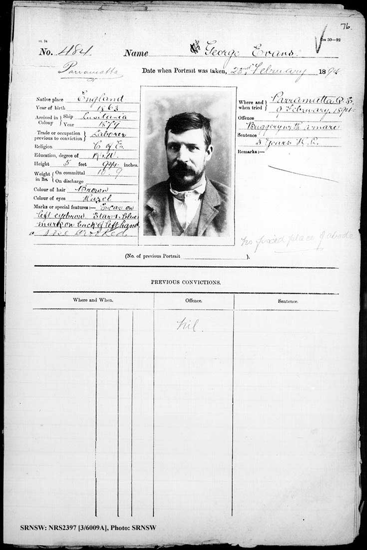 SRNSW: NRS2397, [3/6009a], Parramatta photographic description book, 1891-1897, No. 484, p. 76, R5136.