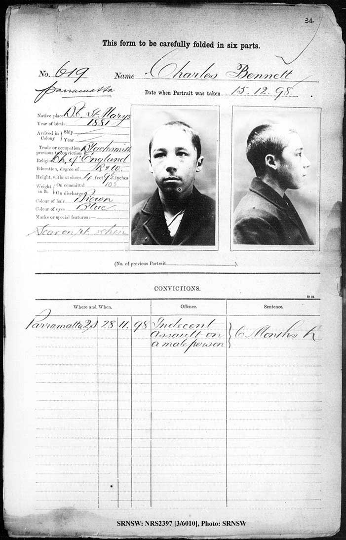 SRNSW: NRS2397, [3/6010], Parramatta photographic description book, 1880-1930, No. 619, p. 34, R5137.