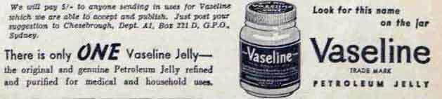 Vaseline Advert