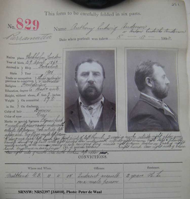 SRNSW: NRS2397, [3/6010], Parramatta photographic description book, 1897-1905, No. 829, p. 251, R5137