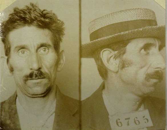 Frank Quy, c. Nov 1907. Photo: SROWA, Record Series 681, Photo- graphs – Prisoners.