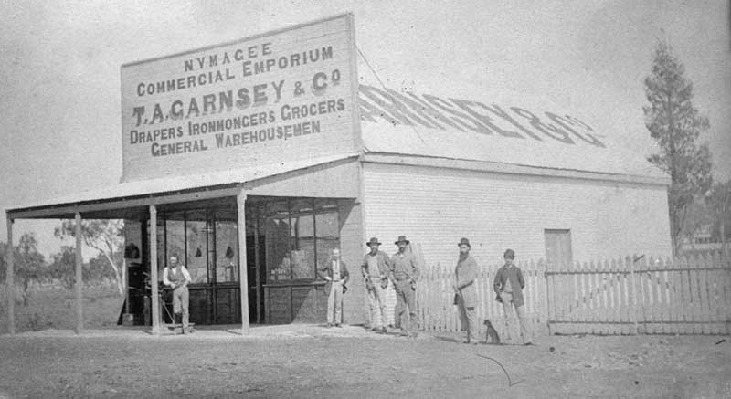 Nymagee, NSW, c. 1884. Image: NSW State Library collection. Reproduction: Peter de Waal Nymagee, NSW, c. 1884. Image: NSW State Library collection. Reproduction: Peter de Waal