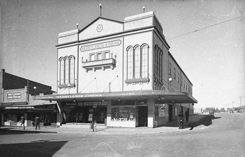 Merrylands Kinema cinema, 1942. Image: NSW State Library collection. Reproduction: Peter de Waal