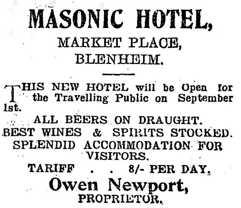 Image: Truth, (NZ), Sat 26 Feb 1910, p. 7. Reproduction: Peter de Waal
