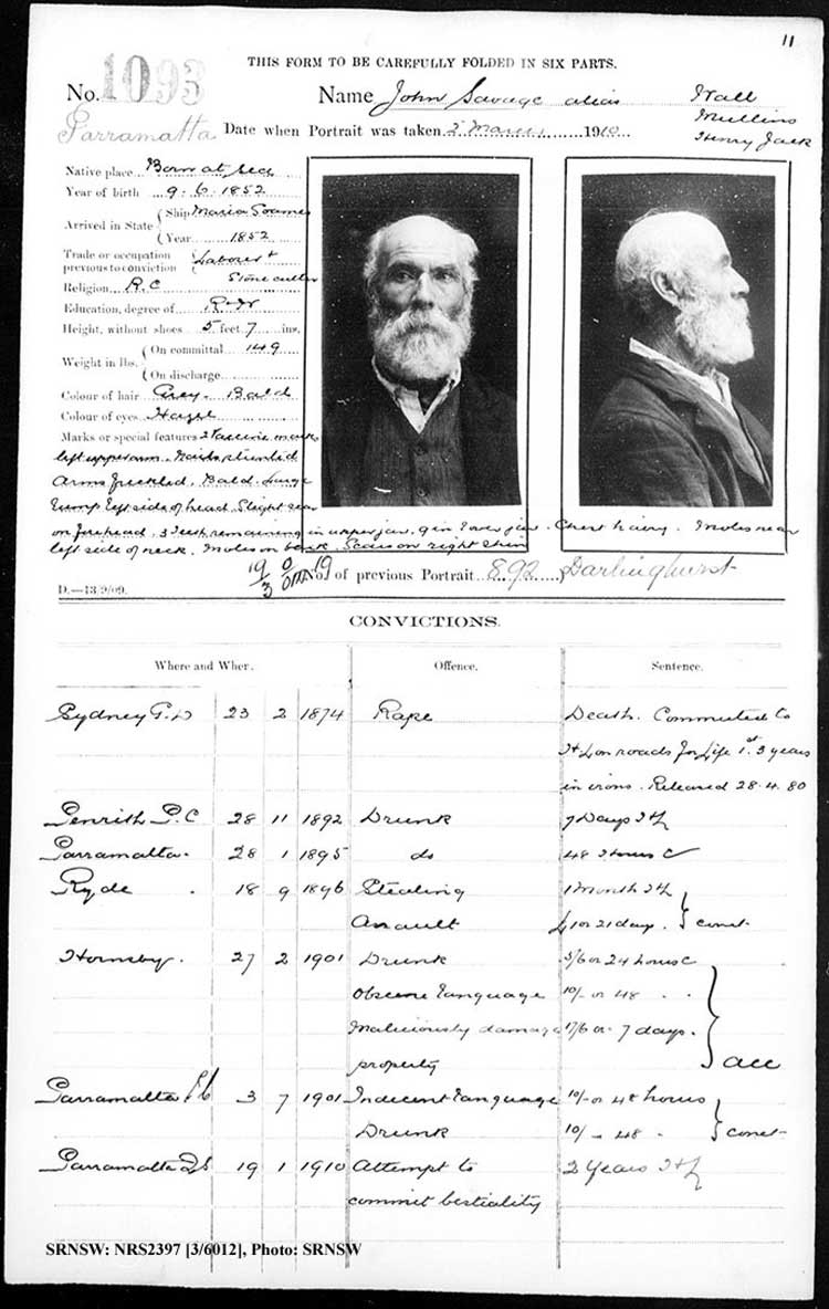 SRNSW: NRS2397, [3/6012], Parramatta photographic description book, 1909-1914, No. 1093, p. 11. Emphasis added.