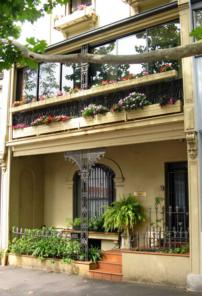 Charles Meikelham’s lodging house, 48 Flinders Street, Darlinghurst. Photo: Peter de Waal