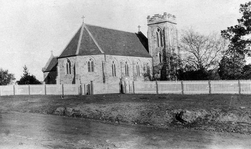 Holy Trinity Church of England, Merriwa, n.d. Image: NSW State Library collection. Reproduction: Peter de Waal Holy Trinity Church of England, Merriwa, n.d. Image: NSW State Library collection. Reproduction: Peter de Waal