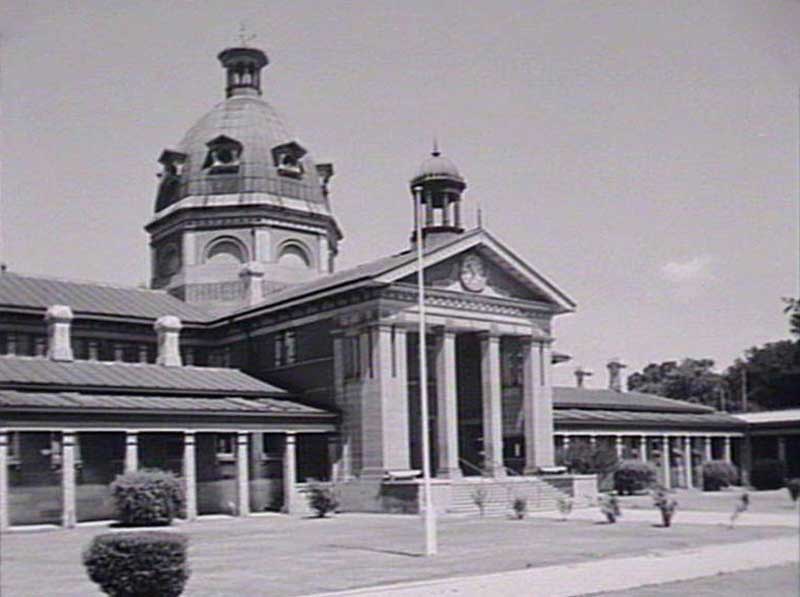 Bathurst courthouse. Image: NSW State Library collection. Reproduction: Peter de Waal Bathurst courthouse. Image: NSW State Library collection. Reproduction: Peter de Waal