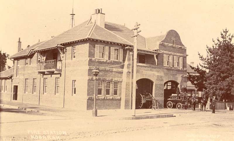 Kogarah Fire Station, c. 1900-1927. Image: NSW State Library collection. Reproduction: Peter de Waal