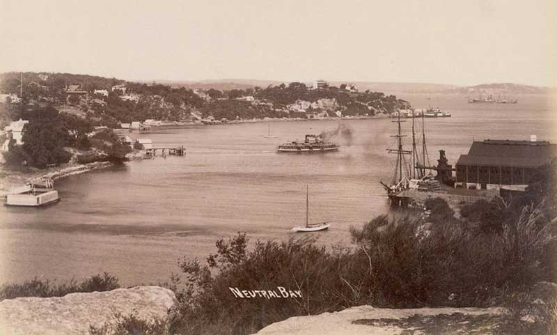 Neutral Bay, c. 1900-1910. Image: NSW State Library collection. Reproduction: Peter de Waal