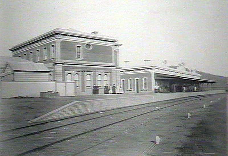 Werris Creek Junction, back view, Northern Line, n.d. Image: NSW State Library collection. Reproduction: Peter de Waal