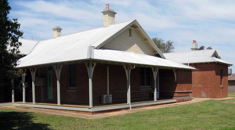Formally Trangie courthouse, built 1892, now the police station. Photo: Peter de Waal