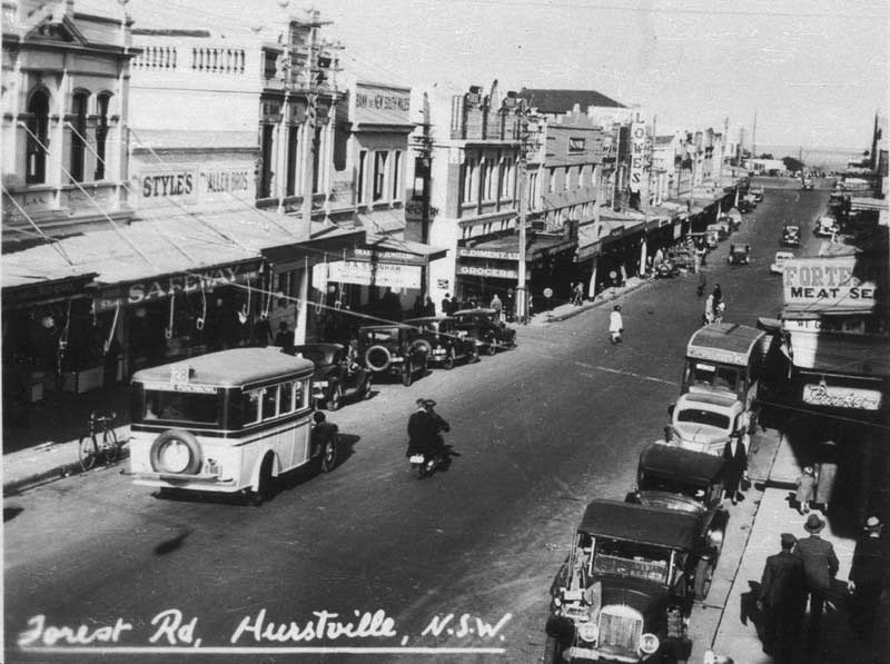 Forest Road, Hurstville, NSW, n.d. Image: NSW State Library collection. Reproduction: Peter de Waal