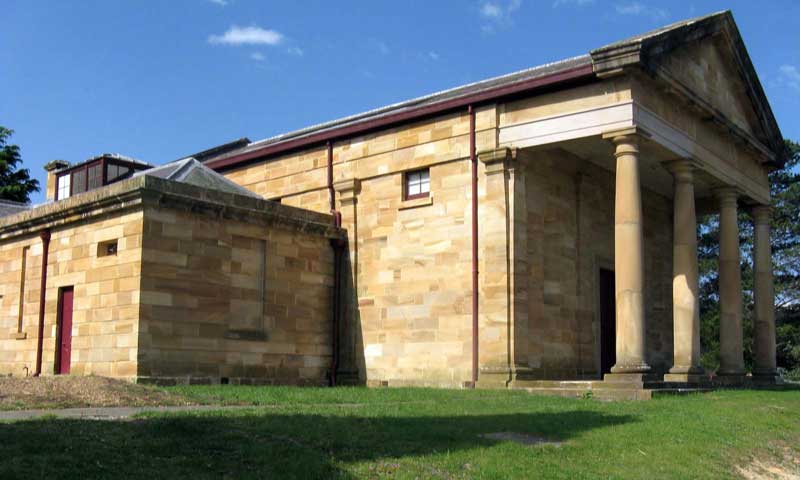 Berrima courthouse, built 1838. Photo: Peter de Waal
