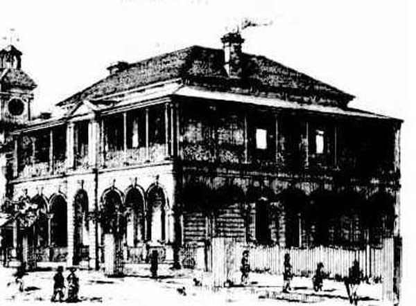 Commercial Bank, Wagga Wagga. Image: Illustrated Sydney News, (NSW), Sat 17 Mar 1883, p. 1. Reproduction: Peter de Waal