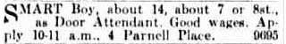 Advertisement in the Newcastle Morning Herald and Miners’ Advocate, (NSW), Tue 1 Mar 1938, p. 14. Reproduction: Peter de Waal