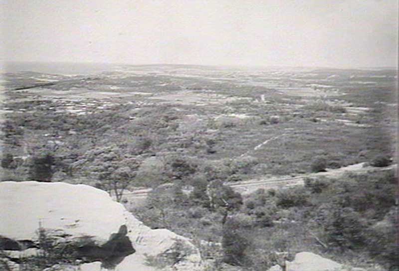 Panorama from Beacon Hill, Brookvale, Dec 1916. Image: NSW State Library collection. Reproduction: Peter de Waal Panorama from Beacon Hill, Brookvale, Dec 1916. Image: NSW State Library collection. Reproduction: Peter de Waal
