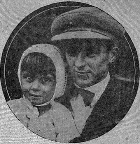 Charles Maddocks and daughter. Image: Truth, (Syd, NSW), Sun 18 Mar 1928, p. 24. Reproduction: Peter de Waal