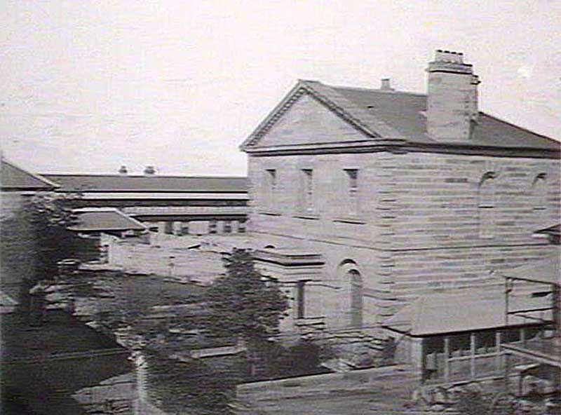 General view of Parramatta Gaol, n.d. Image: NSW State Library collection. Reproduction: Peter de Waal
