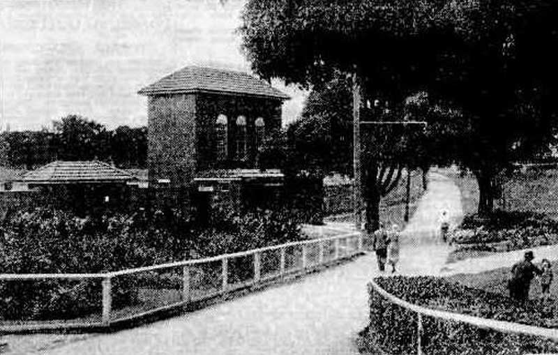 Part of St Leonards Park, North Sydney. Image: The Sydney Morning Herald, (NSW), Wed 2 Mar 1932, p. 16. Reproduction: Peter de Waal